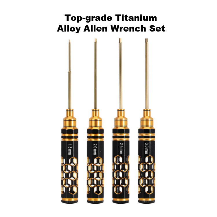 Top-grade Titanium Alloy Allen Wrench Sets