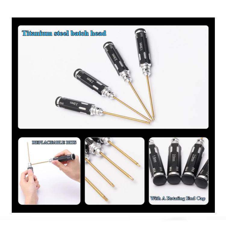 Titanium Alloy Allen Wrench Sets Titanium Alloy Allen Wrench Sets