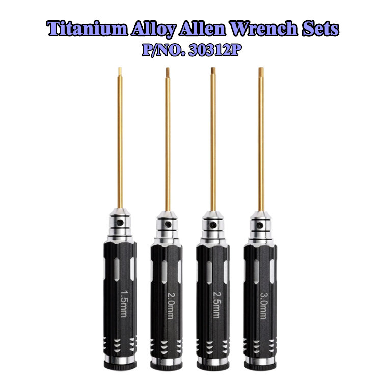 Titanium Alloy Allen Wrench Sets Titanium Alloy Allen Wrench Sets