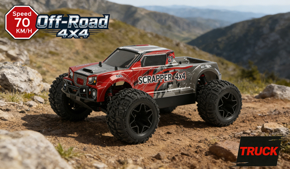 1:10 Scale 4WD Brushless Monster Truck 1:10 Scale 4WD Brushless Monster Truck