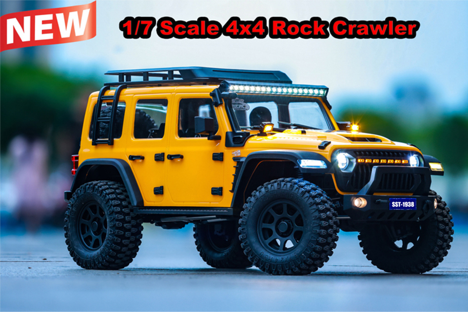 1:7 Scale 4x4 Brushless Rock Climbing 1:7 Scale 4x4 Brushless Rock Climbing