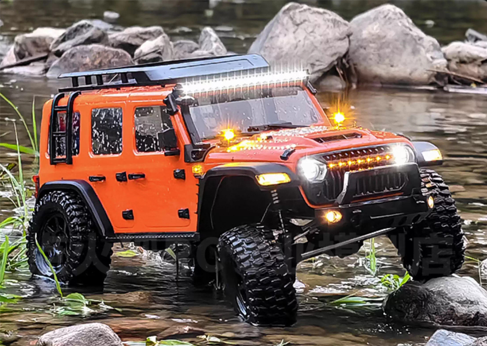 1:7 Scale 4x4 Brushless Rock Climbing 1:7 Scale 4x4 Brushless Rock Climbing