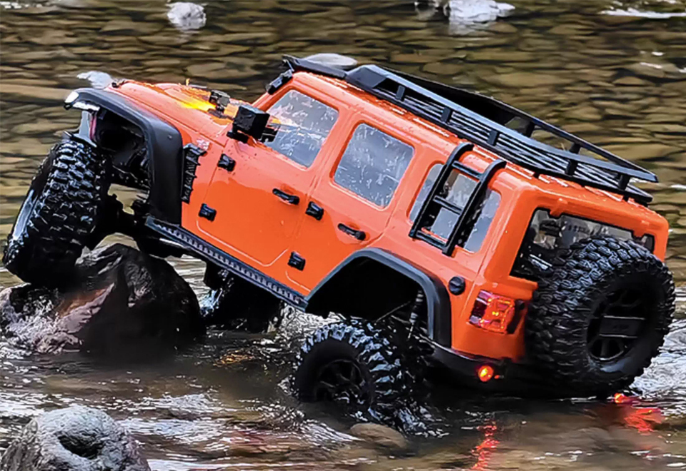 1:7 Scale 4x4 Brushless Rock Climbing 1:7 Scale 4x4 Brushless Rock Climbing