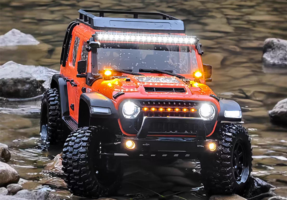 1:7 Scale 4x4 Brushless Rock Climbing 1:7 Scale 4x4 Brushless Rock Climbing