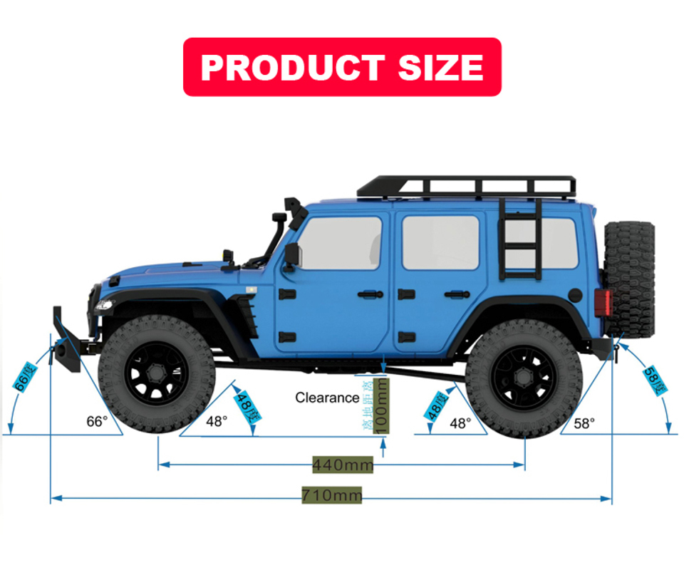1:7 Scale 4x4 Brushless Rock Climbing 1:7 Scale 4x4 Brushless Rock Climbing