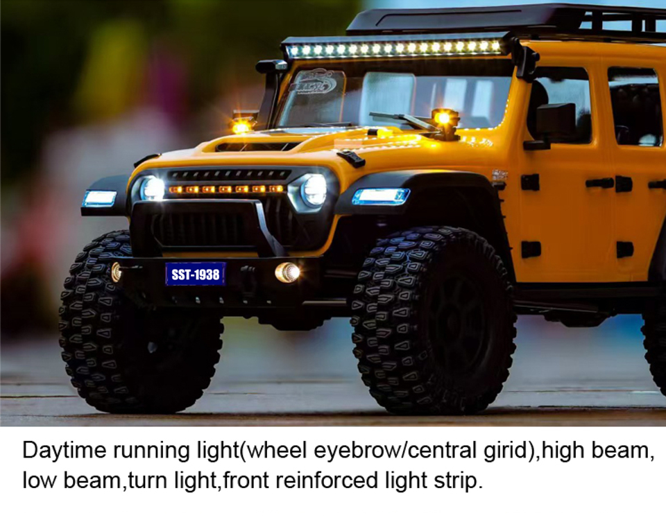 1:7 Scale 4x4 Brushless Rock Climbing 1:7 Scale 4x4 Brushless Rock Climbing