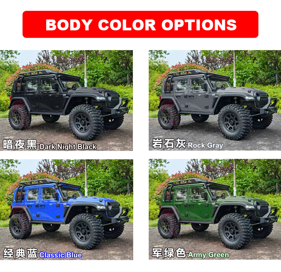 1:7 Scale 4x4 Brushless Rock Climbing 1:7 Scale 4x4 Brushless Rock Climbing