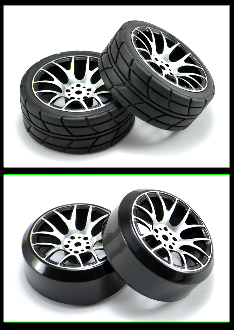 Aluminum wheels for 1:10 racing car Aluminum wheels for 1:10 racing car
