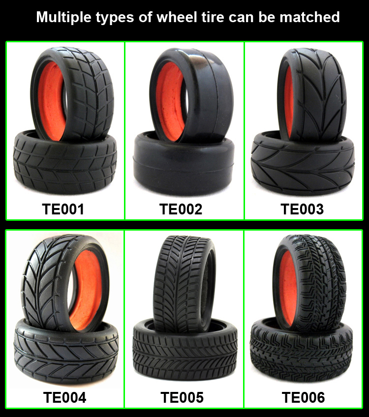 Aluminum wheels for 1:10 racing car Aluminum wheels for 1:10 racing car
