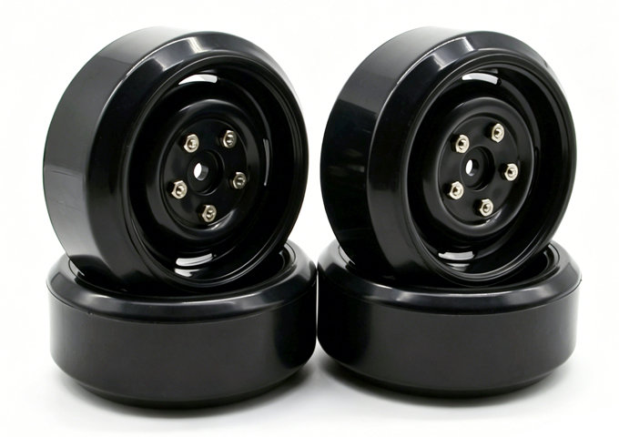 Wheel complete for 1:10 difting cars