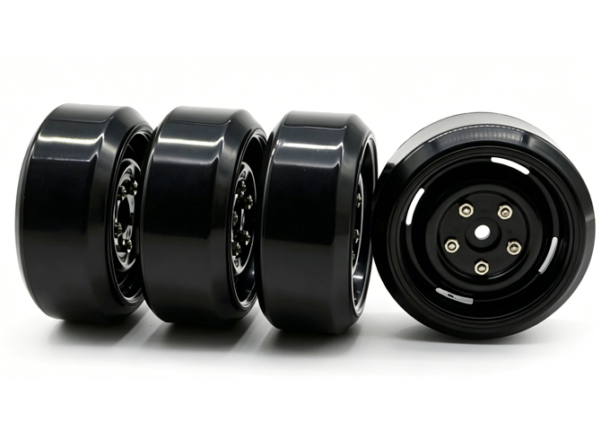 Wheel complete for 1:10 difting cars