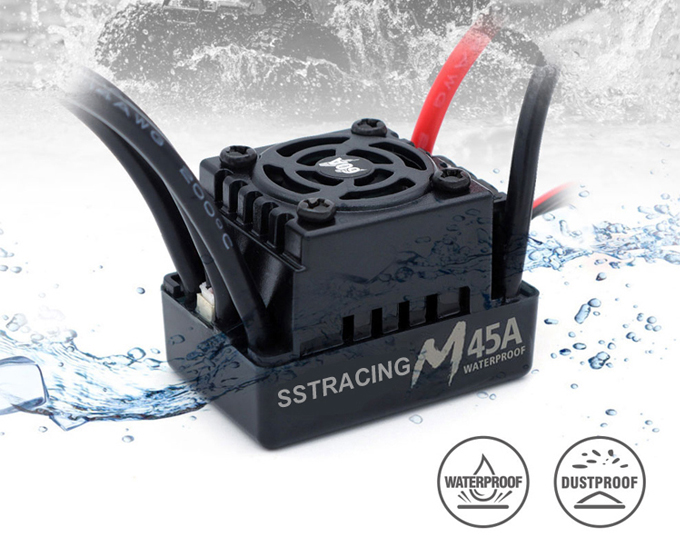 45A waterproof brushless ESC