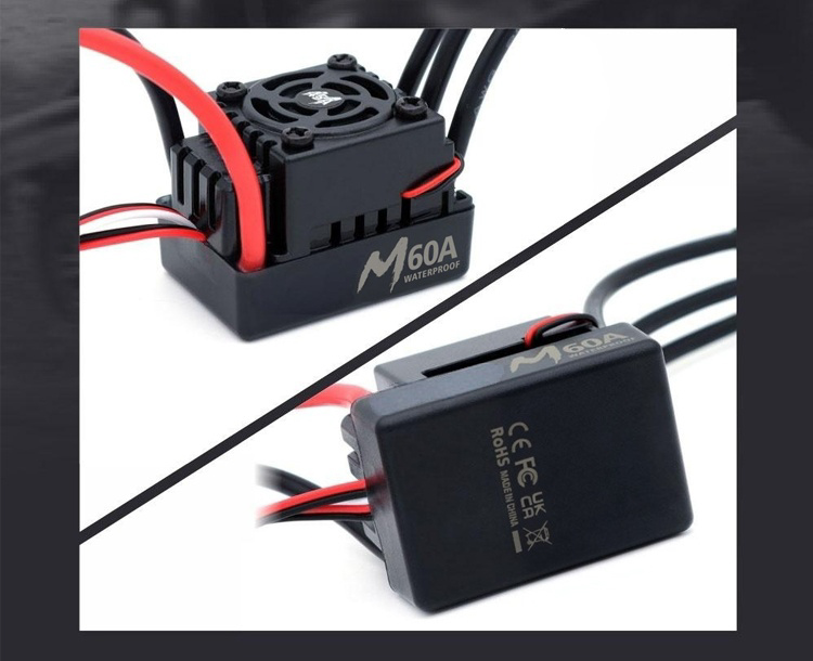 60A waterproof brushless ESC