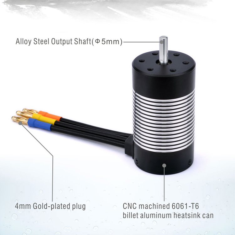 3670 4P Waterproof Brushless Motor