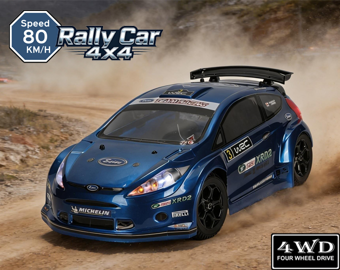 1:9 Scale 4WD Brushless Rally Car