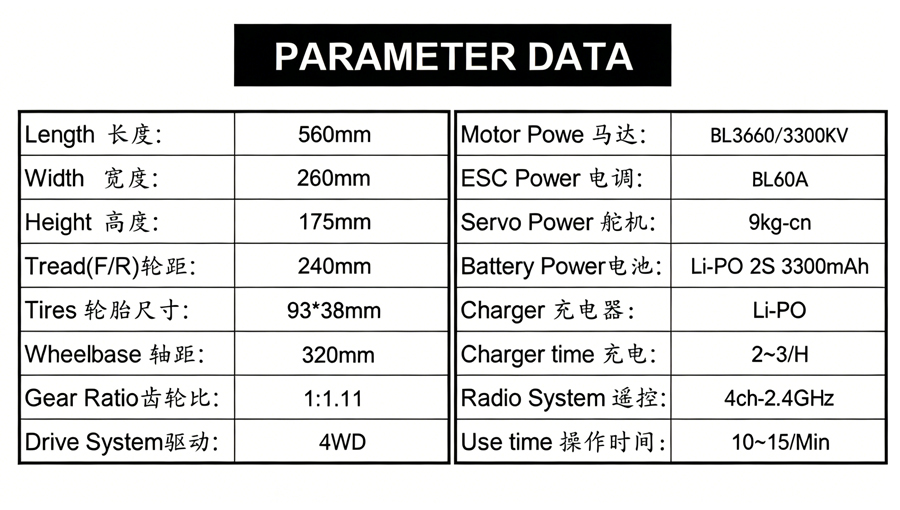 1:9 Scale 4WD Brushless Rally Car