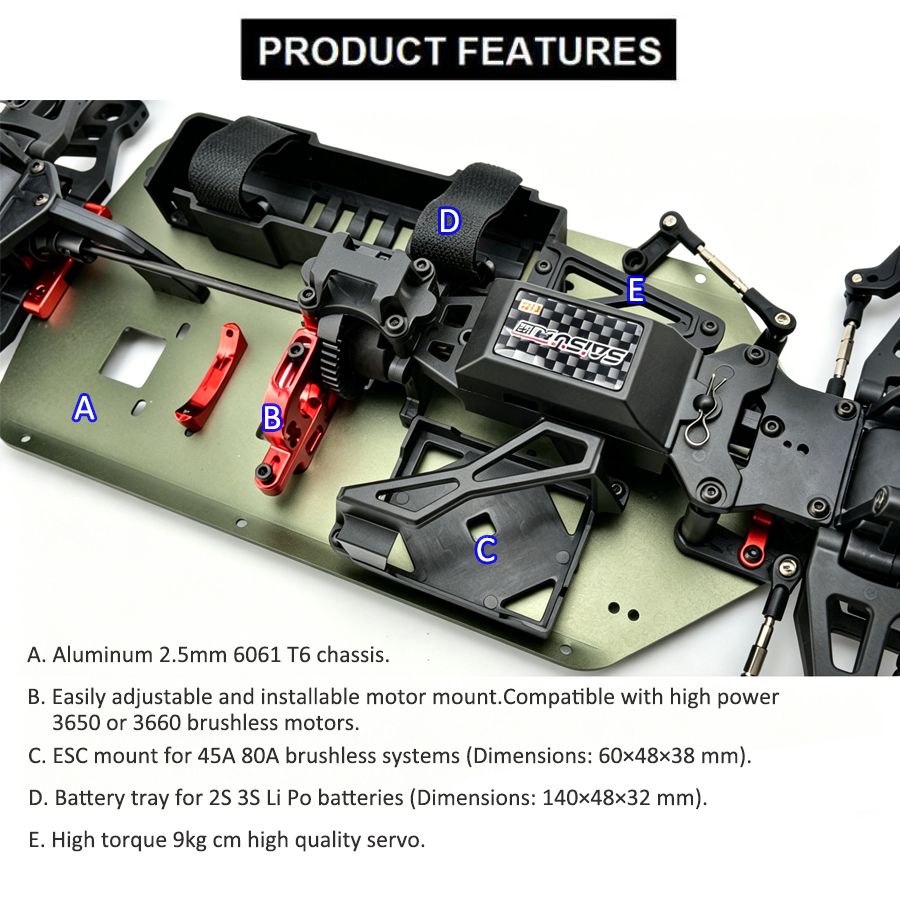 1:9 Scale 4WD Brushless Rally Car