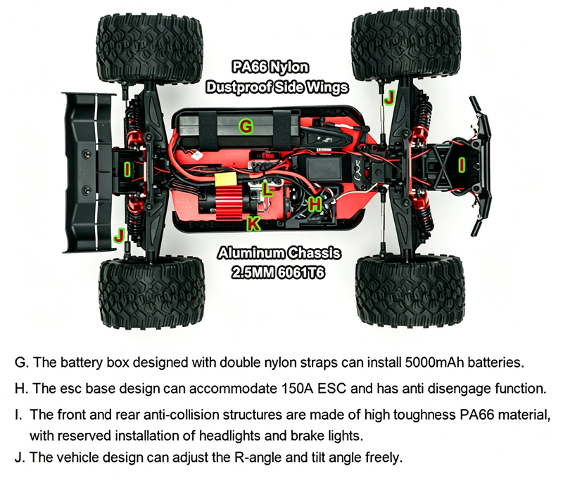 1:10 Scale 4WD Brushless Speed Truggy