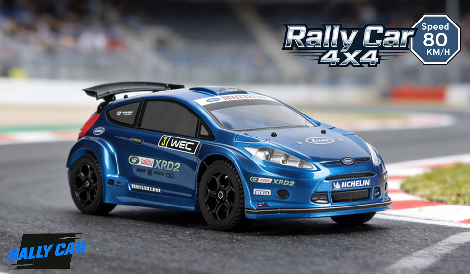 1:9 Scale 4WD Brushless Rally Car