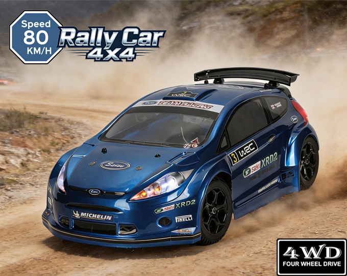 1:9 Scale 4WD Brushless Rally Car