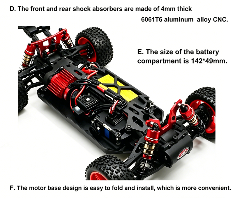 1:10 Scale Brushless Off-Road Buggy
