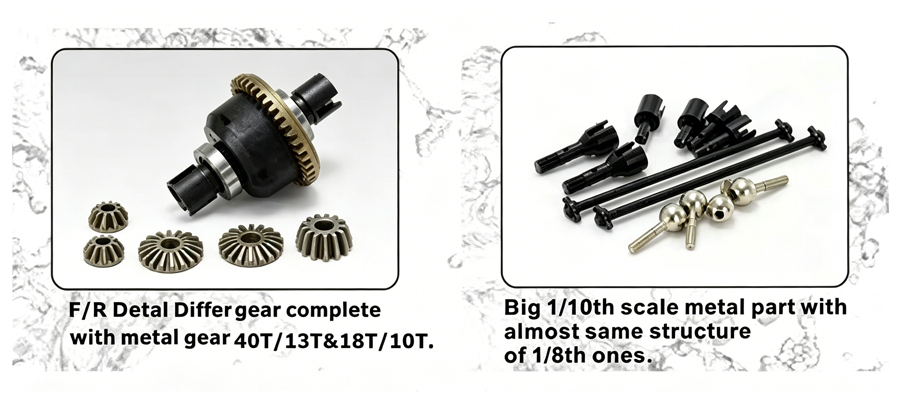 1:10 Scale Brushless Off-Road Buggy