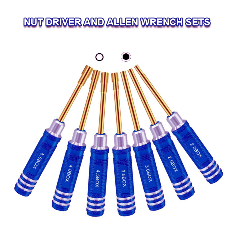 Nut driver&allen hex wrench sets