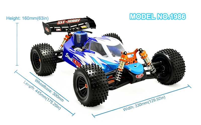 1:10 Scale 4WD Nitro Power Buggy 1:10 Scale 4WD Nitro Power Buggy