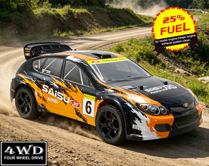 1:9 Scale 4WD Nitro Power Rally Car