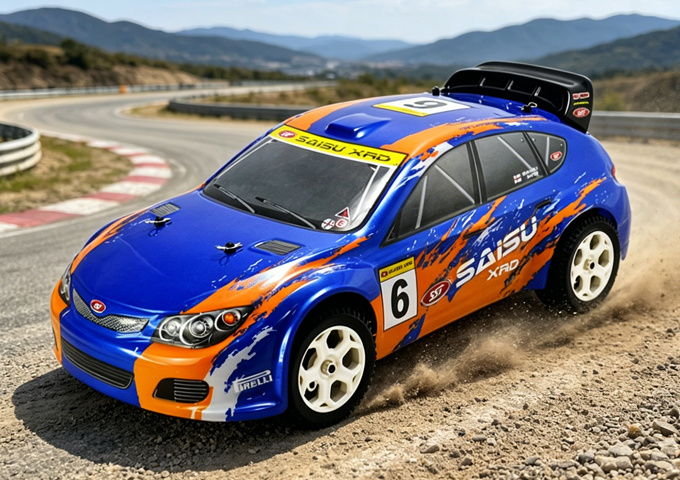 1:9 Scale 4WD Nitro Power Rally Car