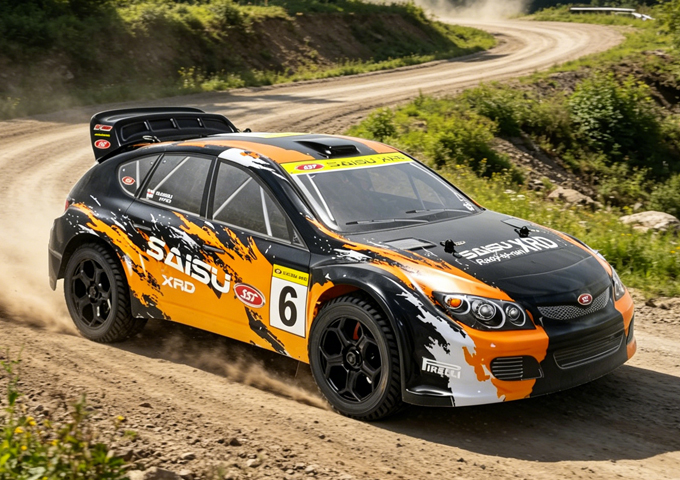 1:9 Scale 4WD Nitro Power Rally Car