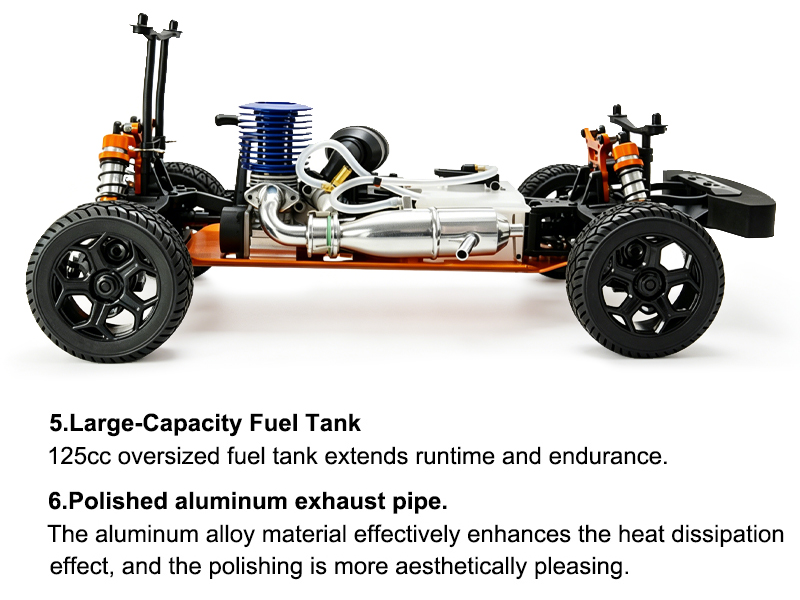 1:9 Scale 4WD Nitro Power Rally Car