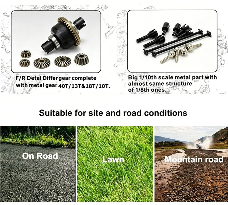 1:9 Scale 4WD Nitro Power Rally Car