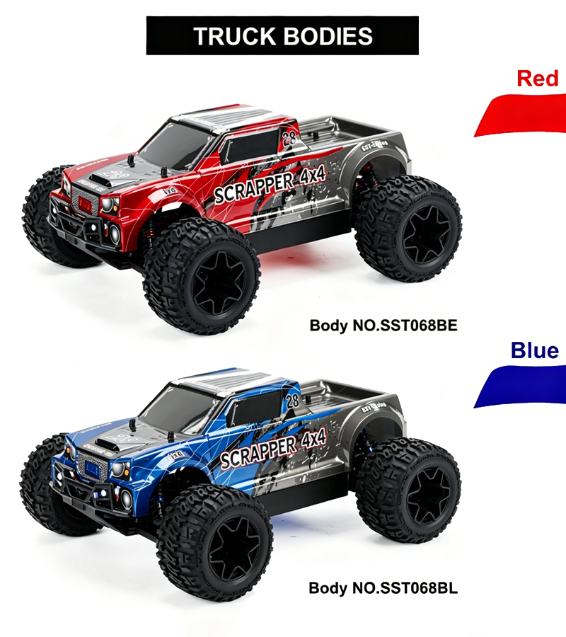 1:10 Scale 4WD Brushless Monster Truck 1:10 Scale 4WD Brushless Monster Truck