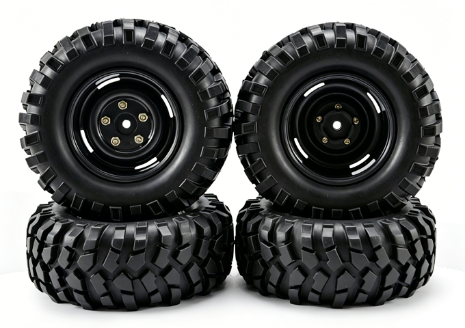 Wheel complete for 1:10 Rock Crawler