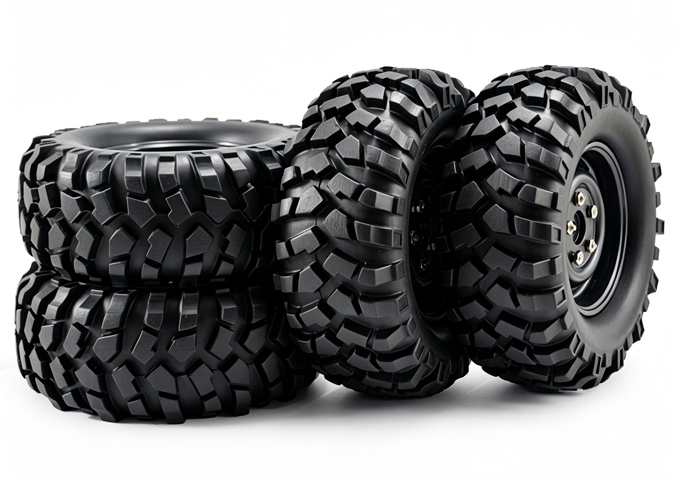 Wheel complete for 1:10 Rock Crawler
