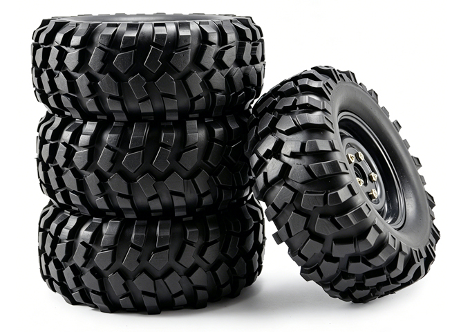 Wheel complete for 1:10 Rock Crawler