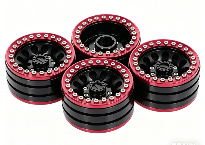 1:10 Aluminum RC Crawler Wheel Rim.