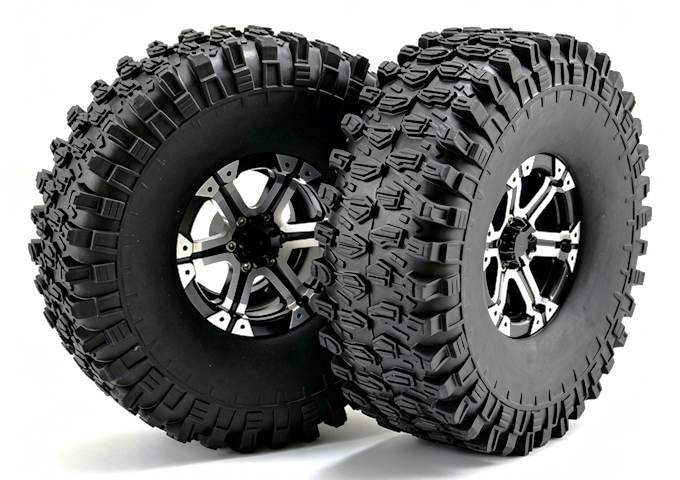 Aluminum Wheels for 1:10 Rock Crawler