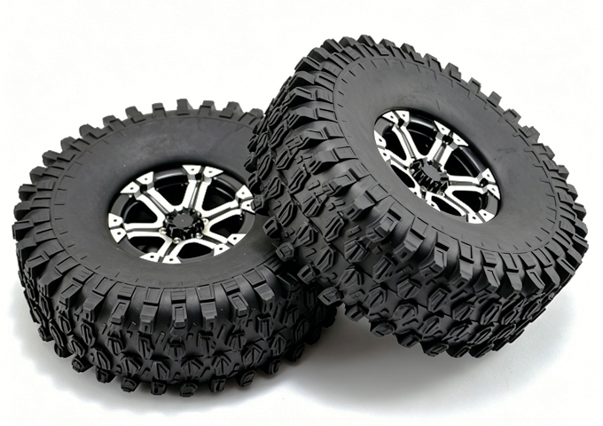 Aluminum Wheels for 1:10 Rock Crawler