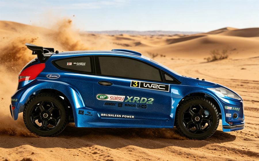 1:9 Scale 4WD Brushless Rally Car