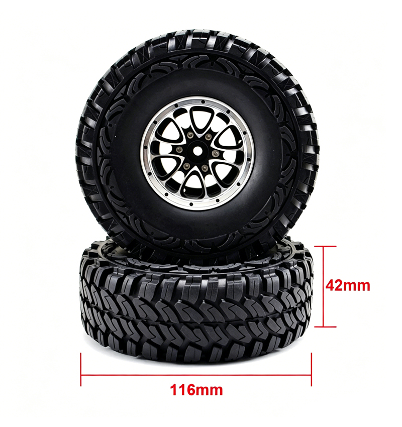Aluminum Wheels for 1:10 Rock Crawler