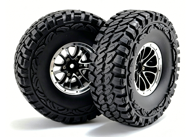 Aluminum Wheels for 1:10 Rock Crawler