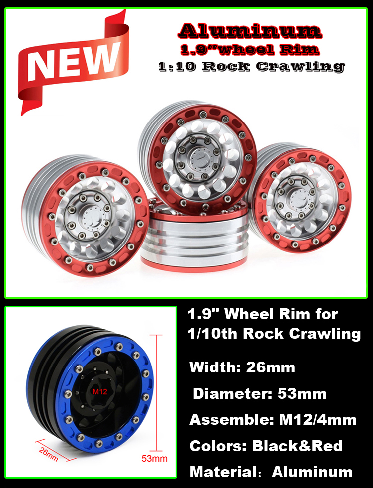 1:10 Aluminum RC Crawler Wheel Rim. 1:10 Aluminum RC Crawler Wheel Rim.