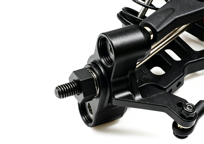 Alum.left Steering ball joint seat