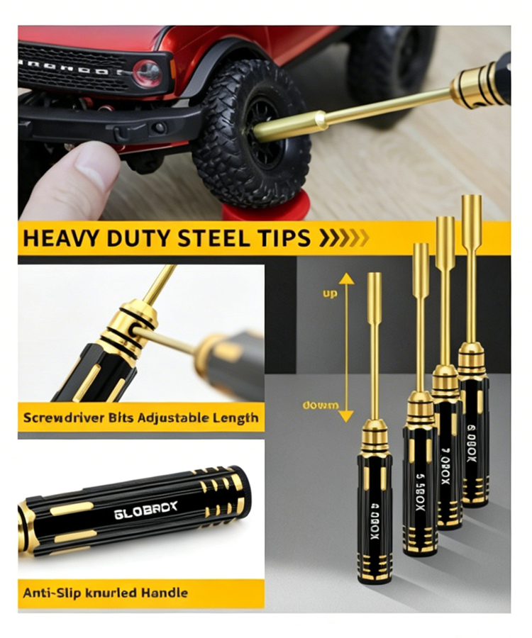 Titanium Alloy Nut Driver Sleeve Titanium Alloy Nut Driver Sleeve