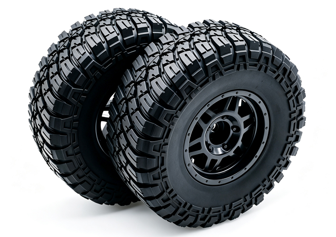 Wheel complete for 1:10 Short Sourse Truck